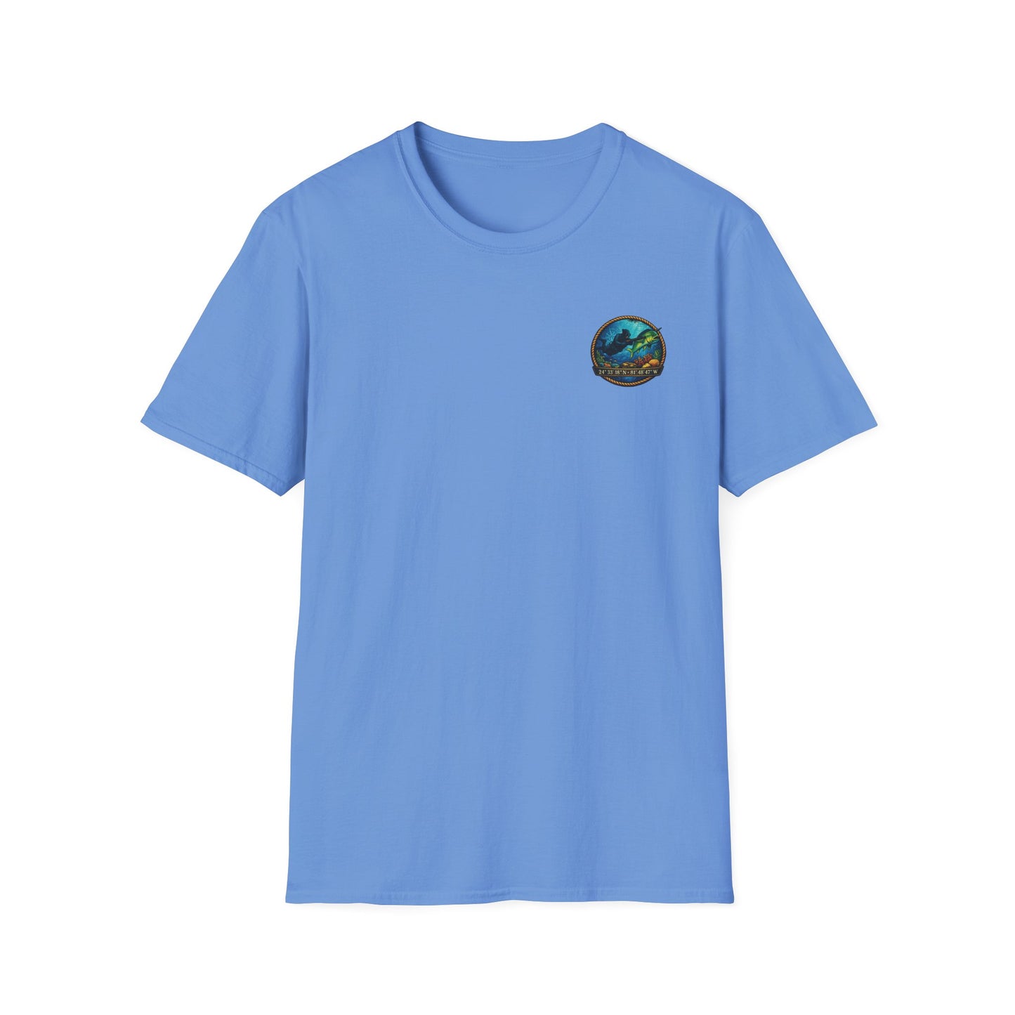 Spearfishing T-Shirt | Florida Spear Fisher Diver Design | key west Florida