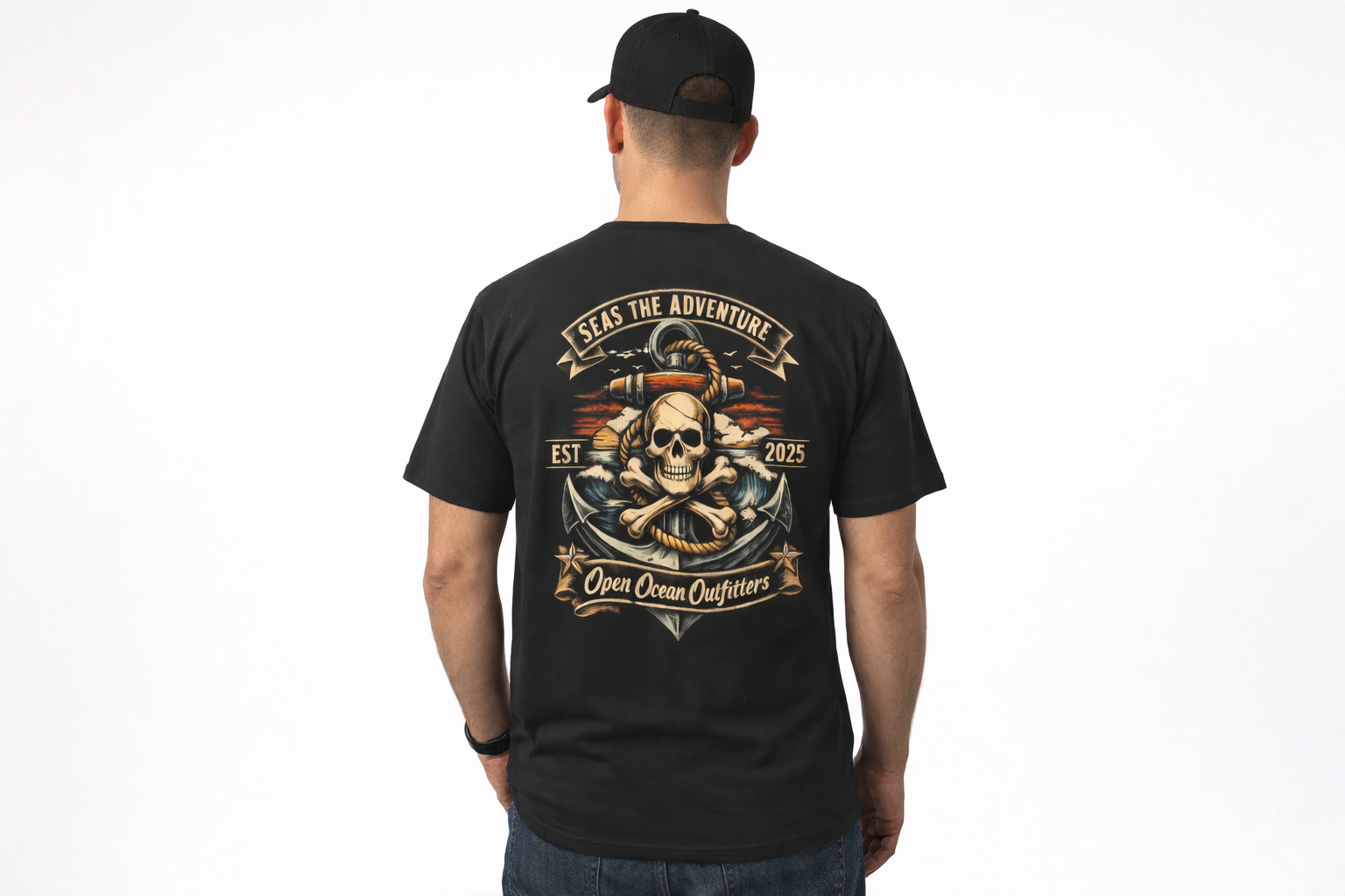 Salt & Steel Skull Shirt