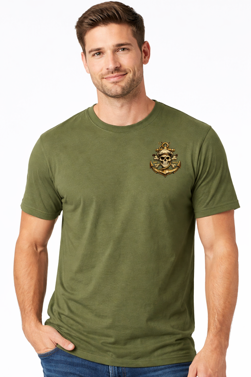 Salt & Steel Skull Shirt