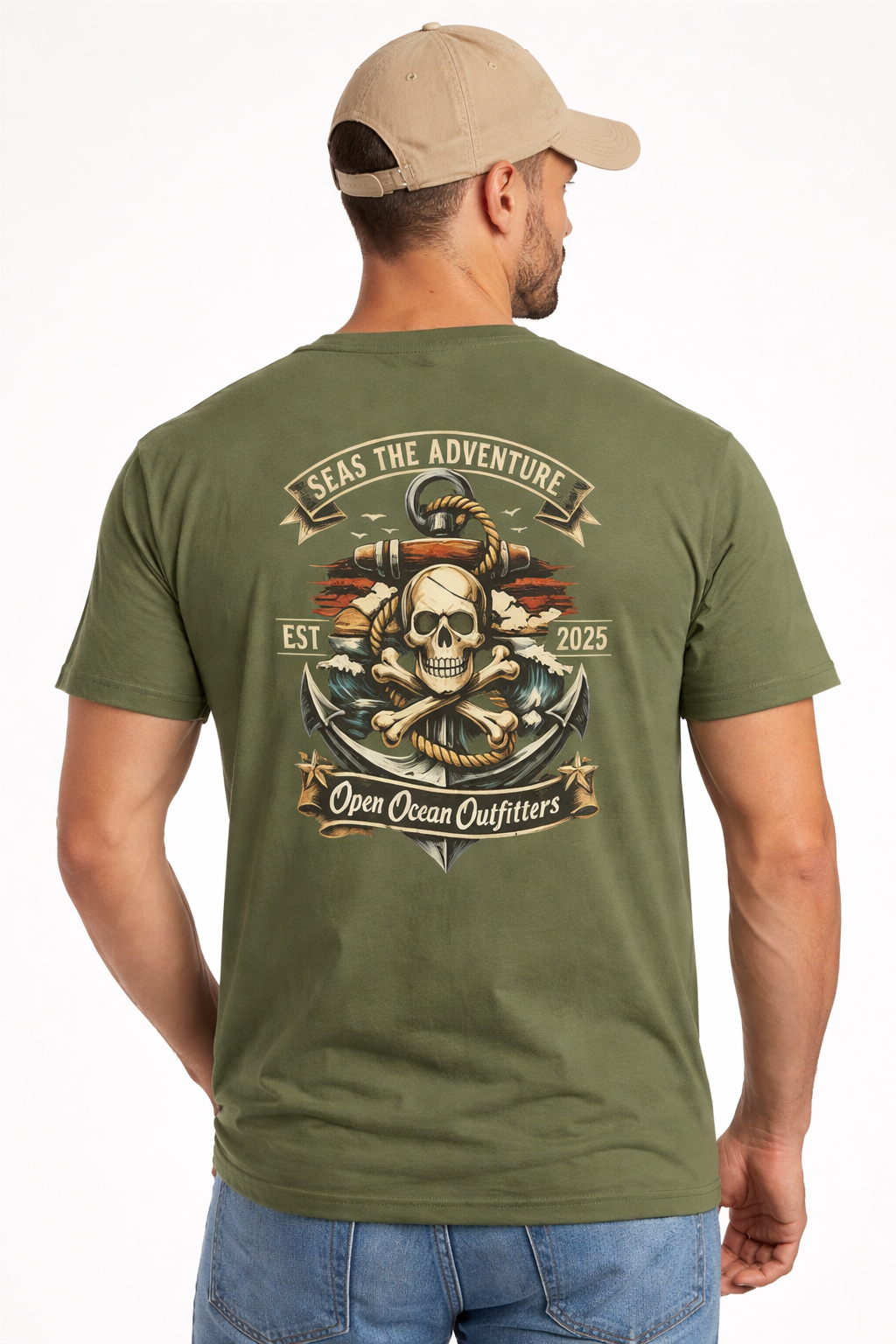 Salt & Steel Skull Shirt