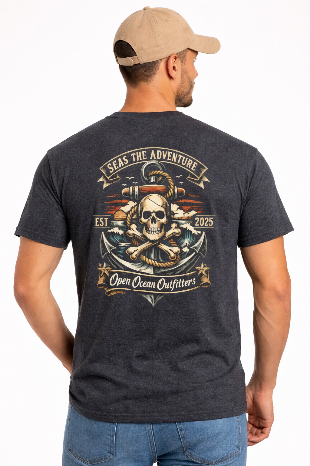 Salt & Steel Skull Shirt