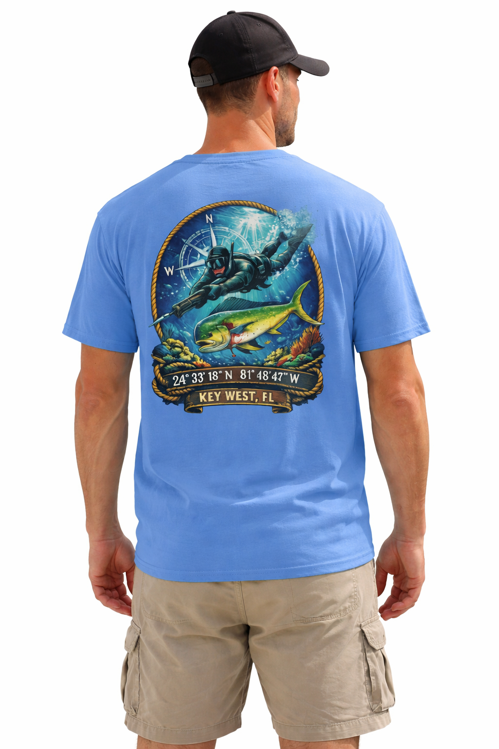 Reef Hunter Coordinates Tee