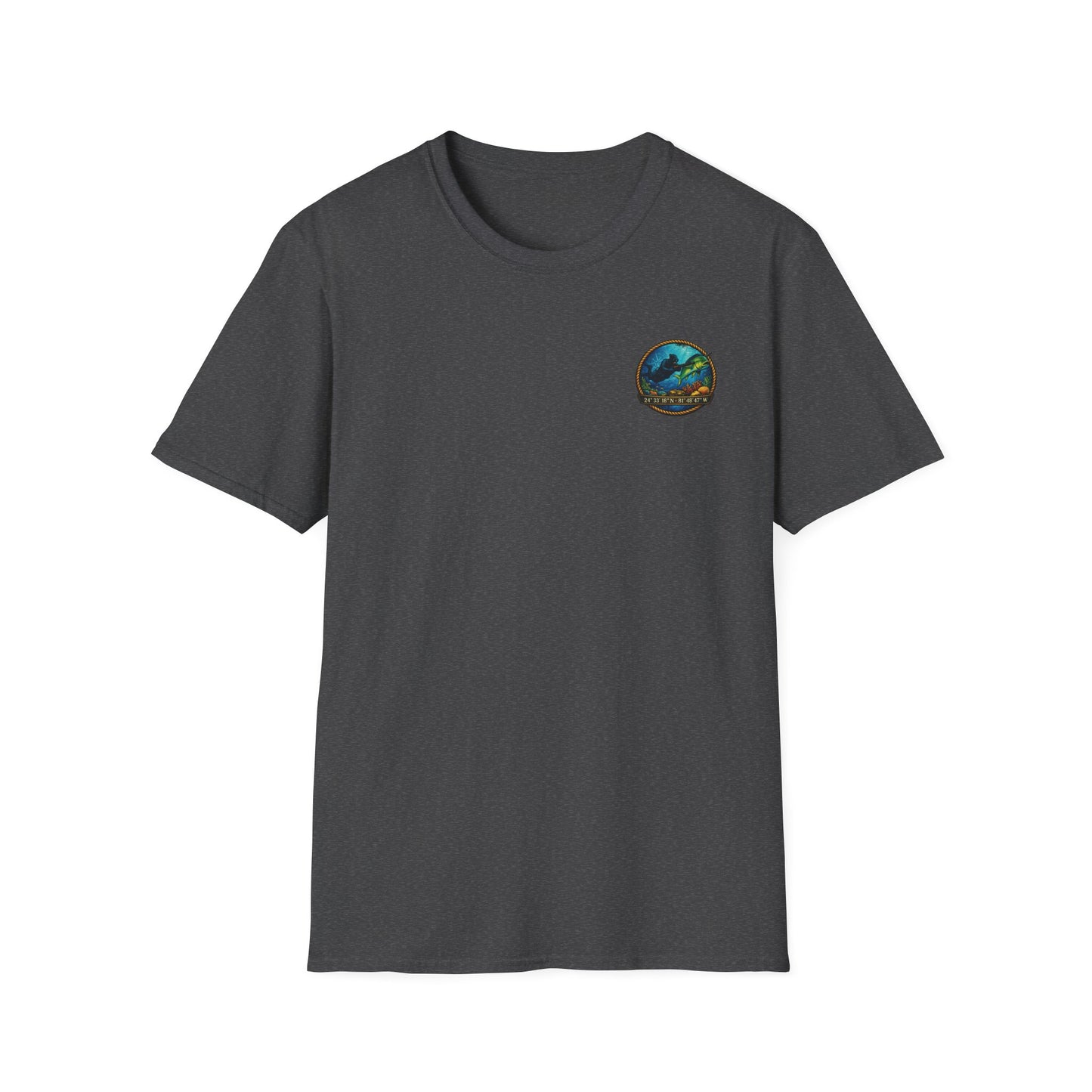Spearfishing T-Shirt | Florida Spear Fisher Diver Design | key west Florida