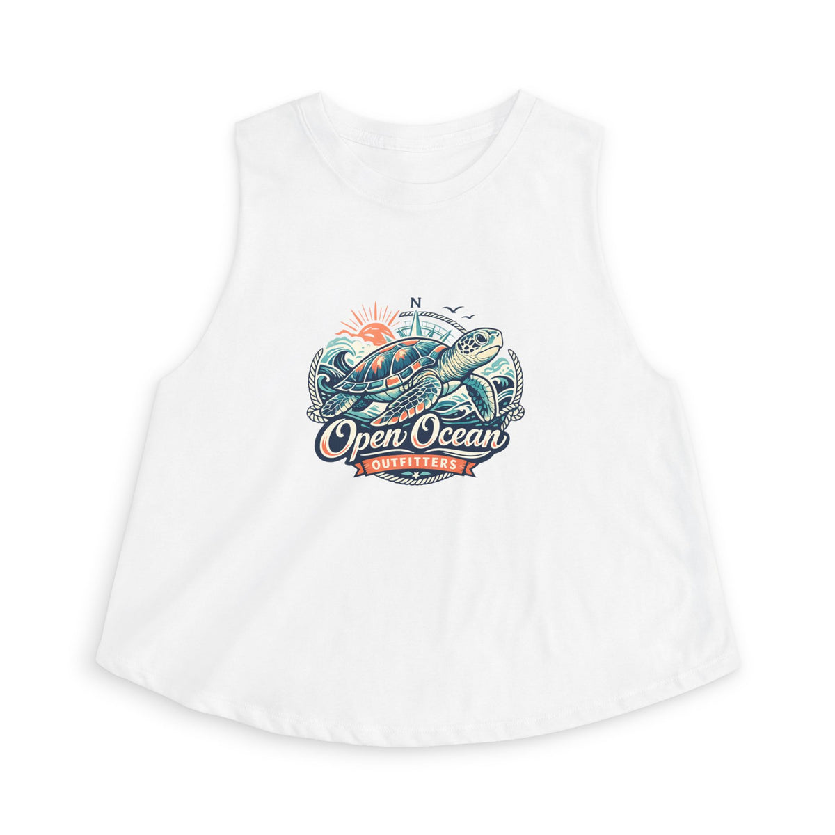 Turtle Tide Crop Top