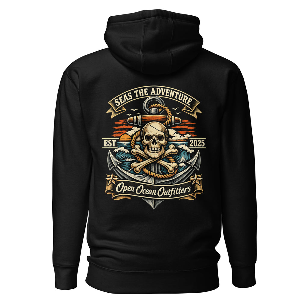 Dead Reckoning Hoodie back black