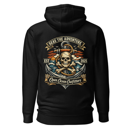 Dead Reckoning Hoodie back black